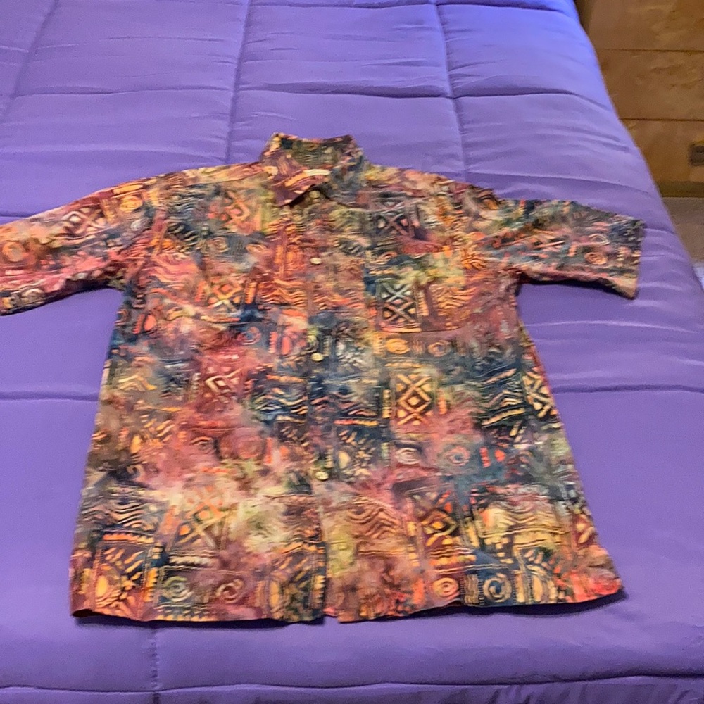 Men’s Short Sleeve Sport Shirt Medium
